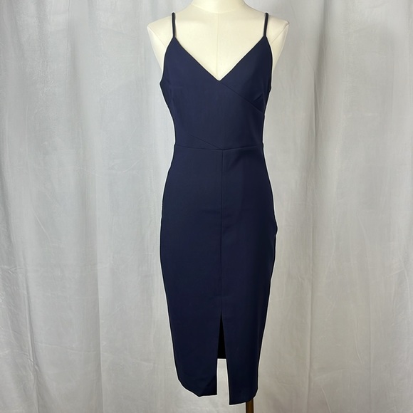 Revolve Likely Brooklyn Dress in Navy Blue. - Picture 3 of 11